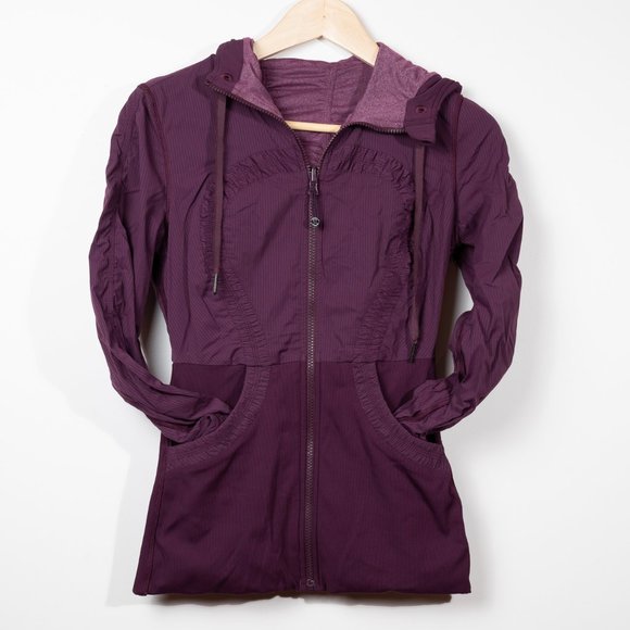 Lululemon Reversible Dance Studio Jacket Size 4